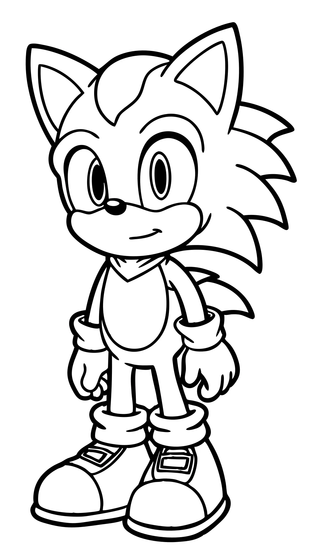 coloring pages of sonic characters